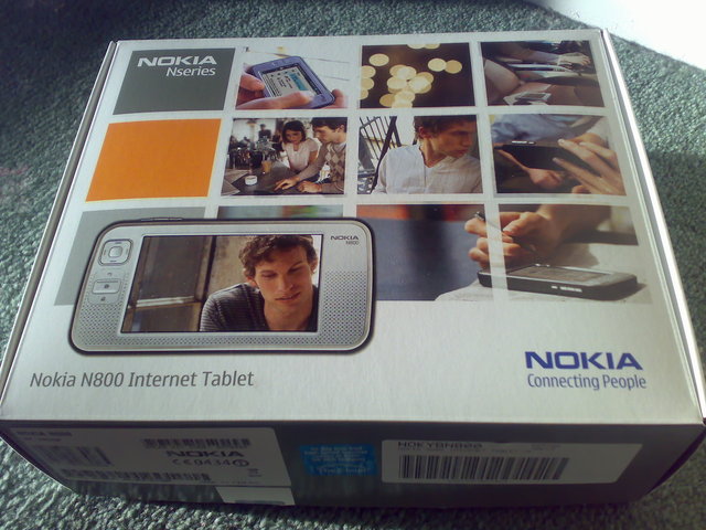 N800 in its box.