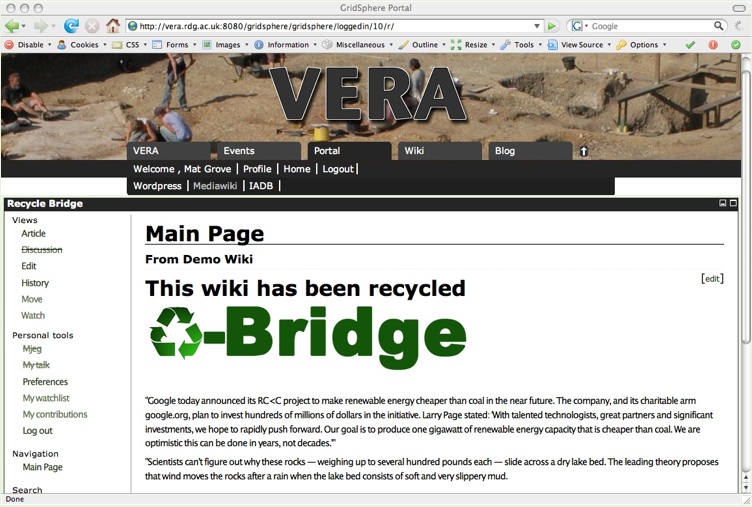 Recycle Bridge